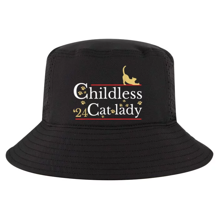 2024 Childless Cat Lady Cool Comfort Performance Bucket Hat