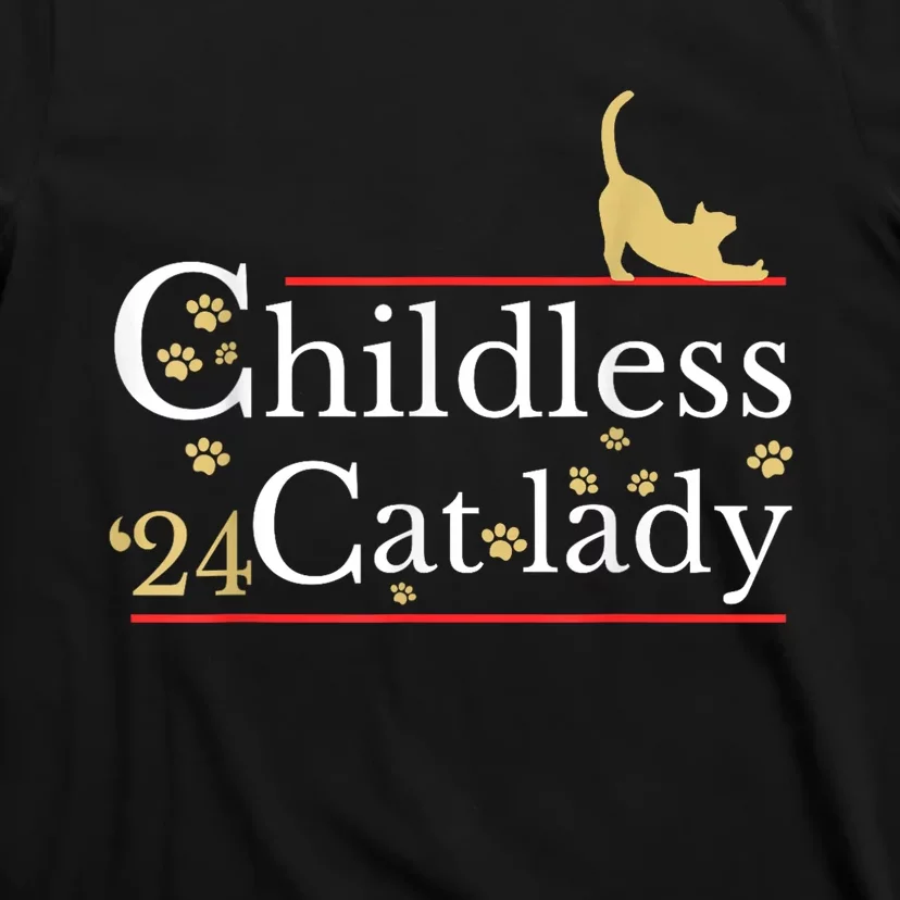 2024 Childless Cat Lady T-Shirt