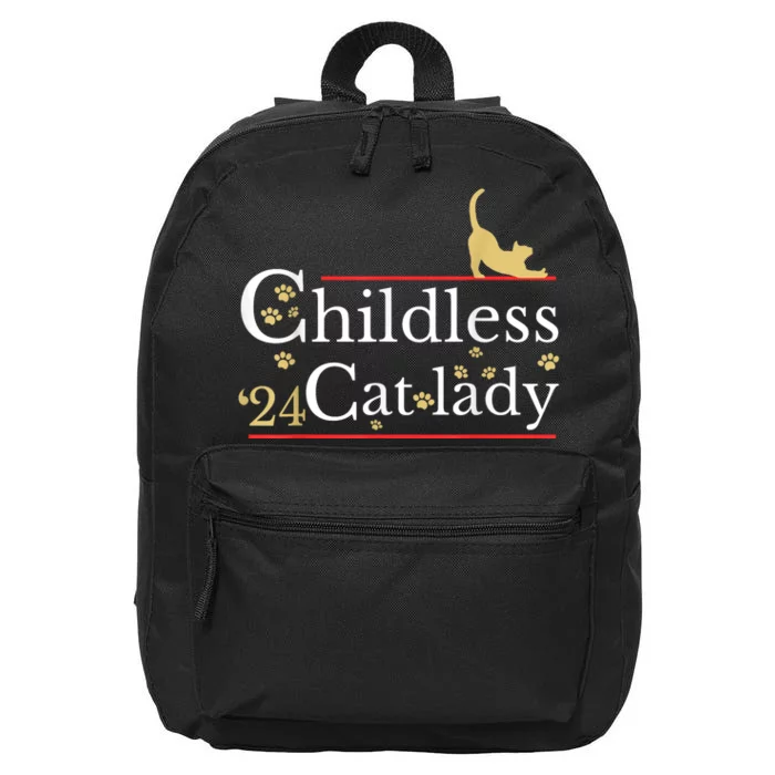 2024 Childless Cat Lady 16 in Basic Backpack