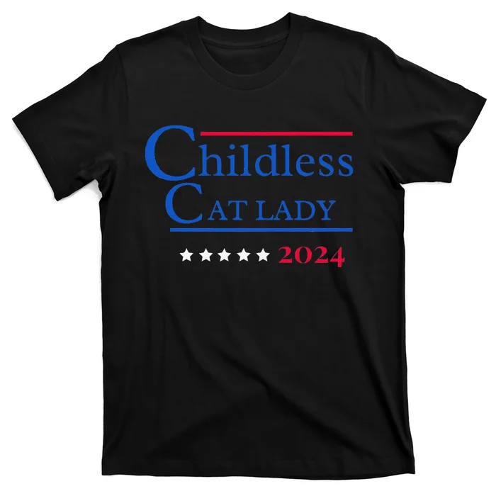 2024 Childless Cat Lady T-Shirt