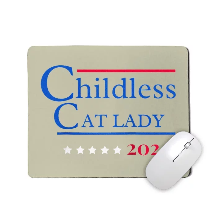 2024 Childless Cat Lady Raglan Mousepad