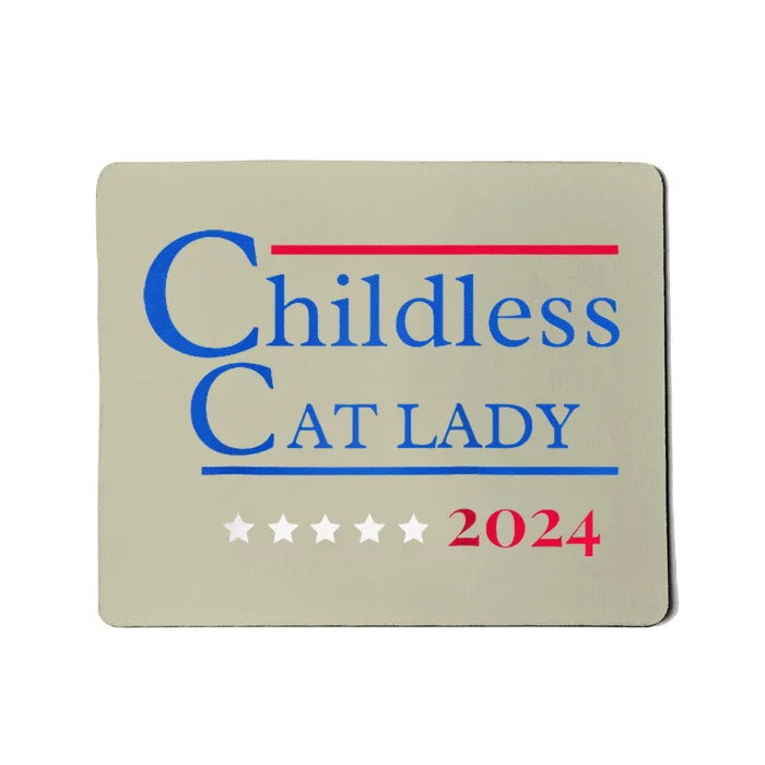 2024 Childless Cat Lady Raglan Mousepad