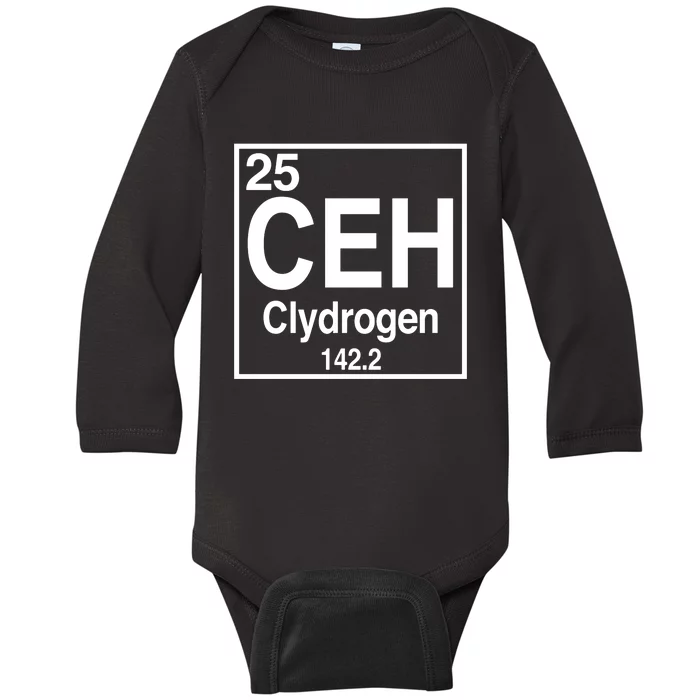 25 Ceh Clydrogen 142.2 Baby Long Sleeve Bodysuit