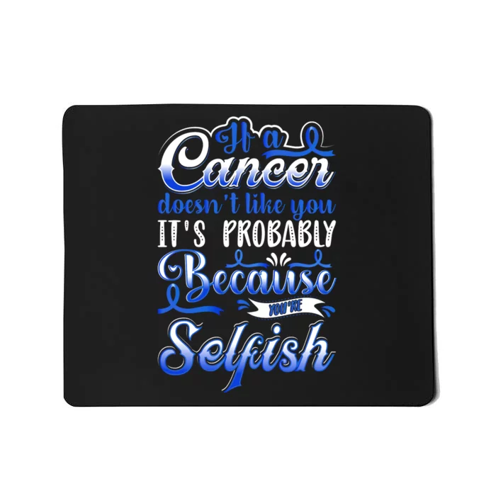 2022 Colon Cancer Awareness Mousepad