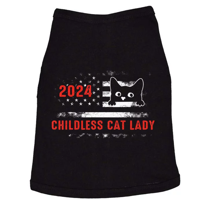 2024 Childless Cat Lady Doggie Tank