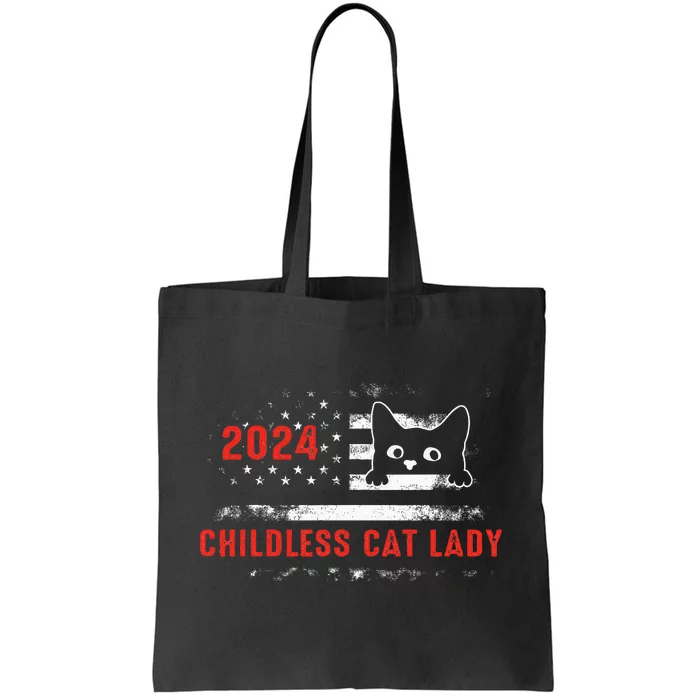 2024 Childless Cat Lady Tote Bag