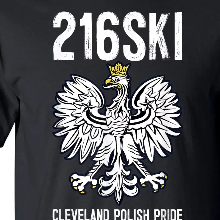 216SKI Cleveland Polish Pride Dyngus Day Tall T-Shirt