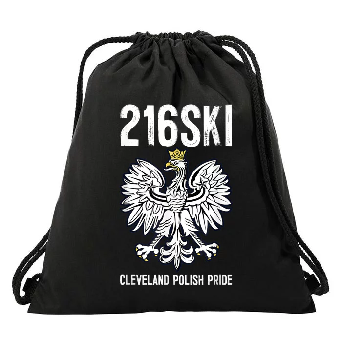 216SKI Cleveland Polish Pride Dyngus Day Drawstring Bag