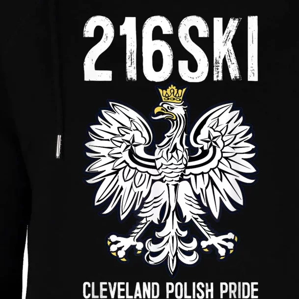 216SKI Cleveland Polish Pride Dyngus Day Womens Funnel Neck Pullover Hood