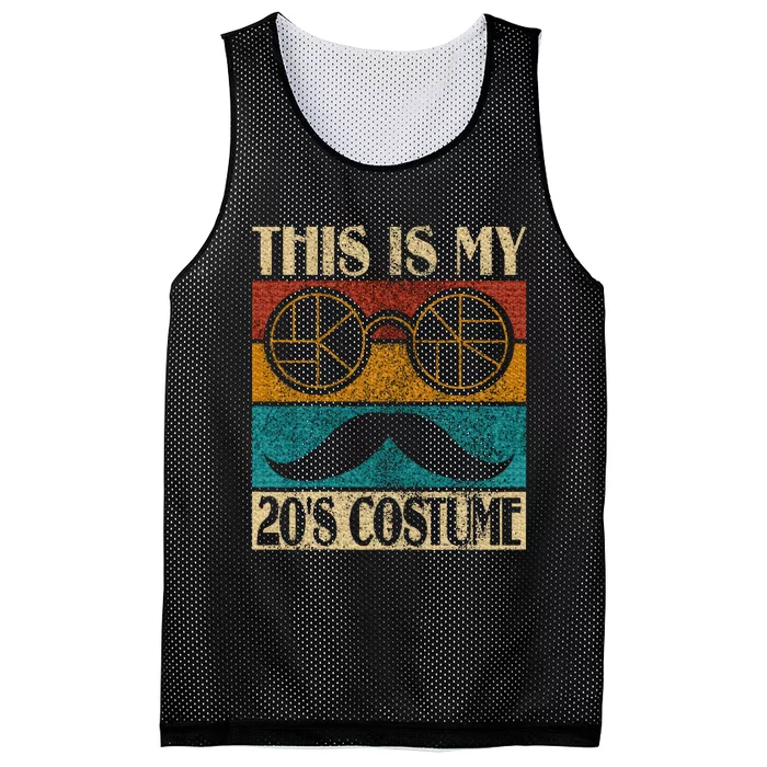 20s Costume Roaring 20s Outfit 1920 Mesh Reversible Basketball Jersey Tank