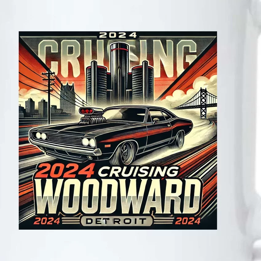 2024 Cruising Woodward Black Color Changing Mug