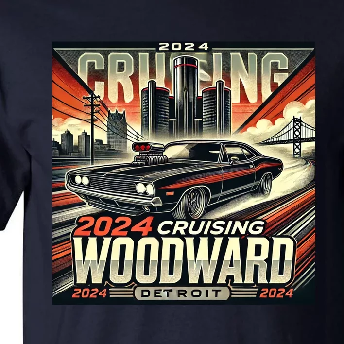 2024 Cruising Woodward Tall T-Shirt