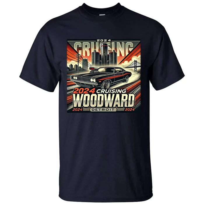 2024 Cruising Woodward Tall T-Shirt