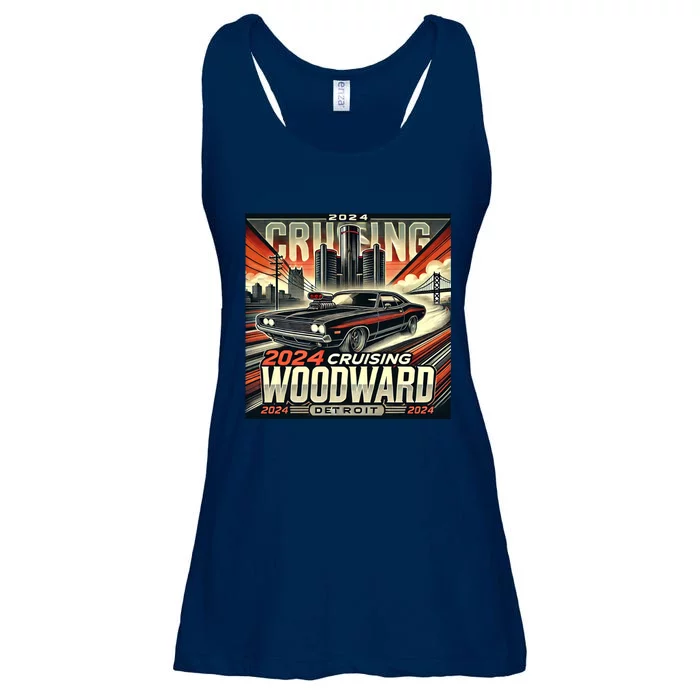 2024 Cruising Woodward Ladies Essential Flowy Tank