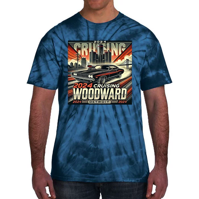 2024 Cruising Woodward Tie-Dye T-Shirt