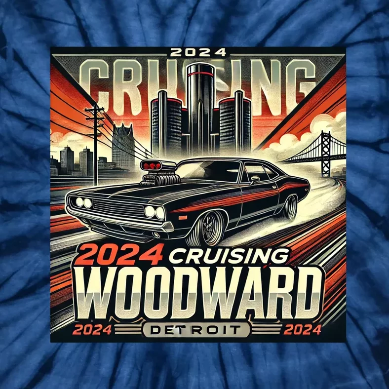 2024 Cruising Woodward Tie-Dye T-Shirt