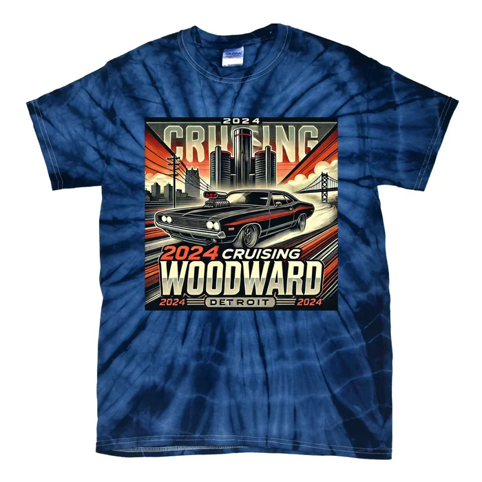 2024 Cruising Woodward Tie-Dye T-Shirt