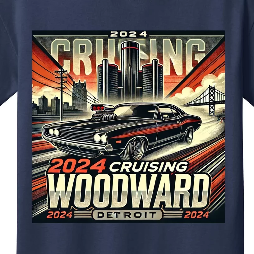 2024 Cruising Woodward Kids T-Shirt