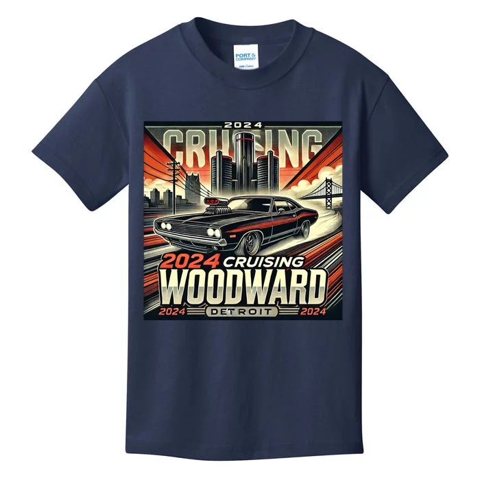 2024 Cruising Woodward Kids T-Shirt