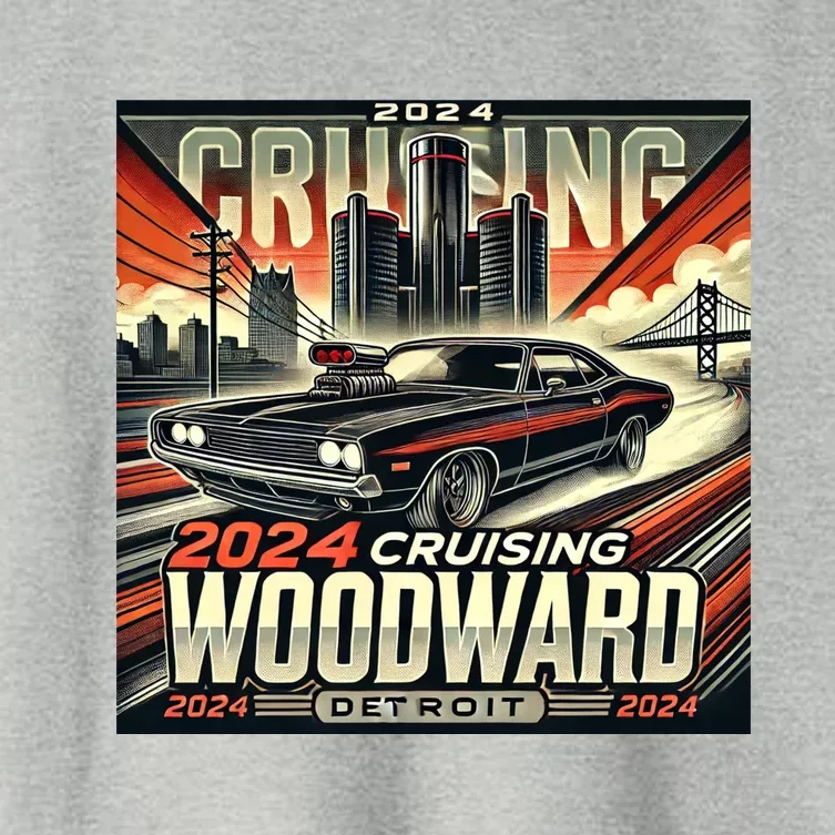 2024 Cruising Woodward Women's Crop Top Tee