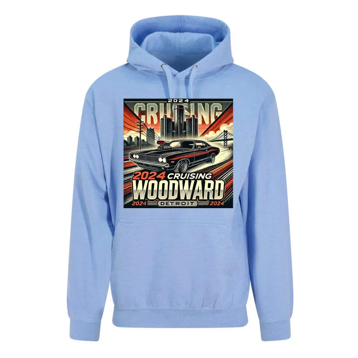 2024 Cruising Woodward Unisex Surf Hoodie