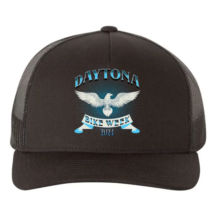 2024 Daytona Beach Bike Week Yupoong Adult 5-Panel Trucker Hat