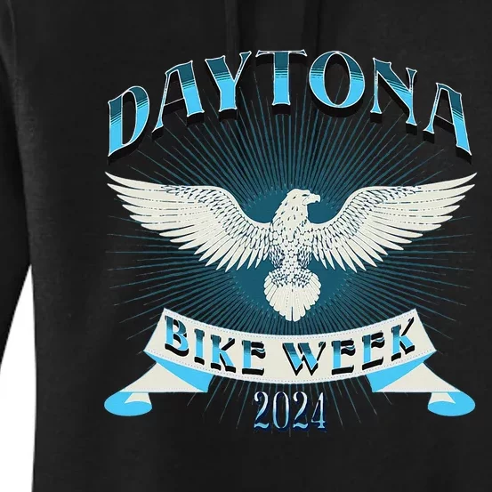 2024 Daytona Beach Bike Week Women's Pullover Hoodie