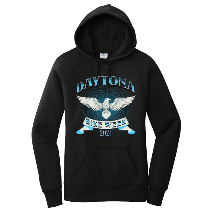 2024 Daytona Beach Bike Week Women's Pullover Hoodie