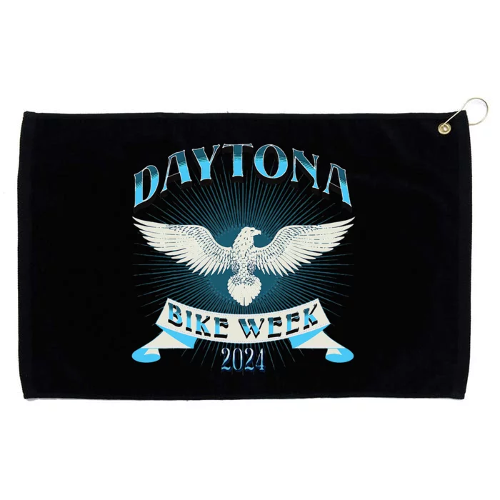 2024 Daytona Beach Bike Week Grommeted Golf Towel