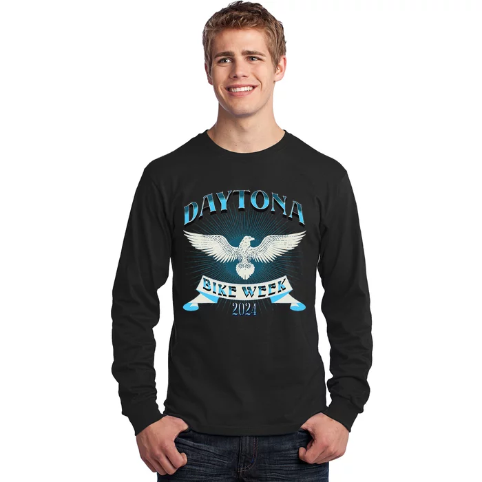 2024 Daytona Beach Bike Week Vintage Rally Long Sleeve Shirt