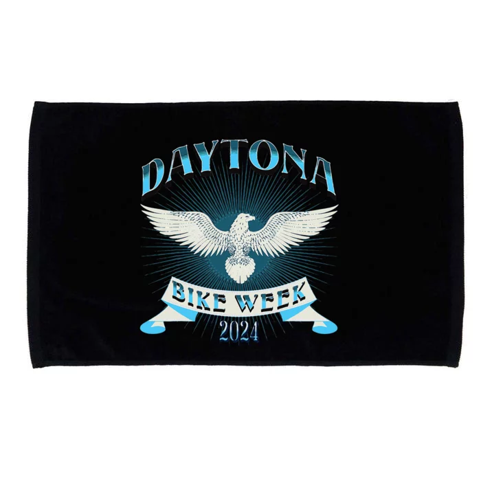 2024 Daytona Beach Bike Week Vintage Rally Microfiber Hand Towel