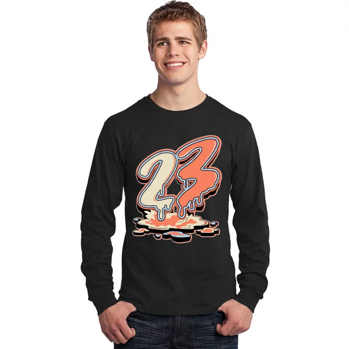 23 Drip Crimson Bliss 5s Matching Tall Long Sleeve T-Shirt