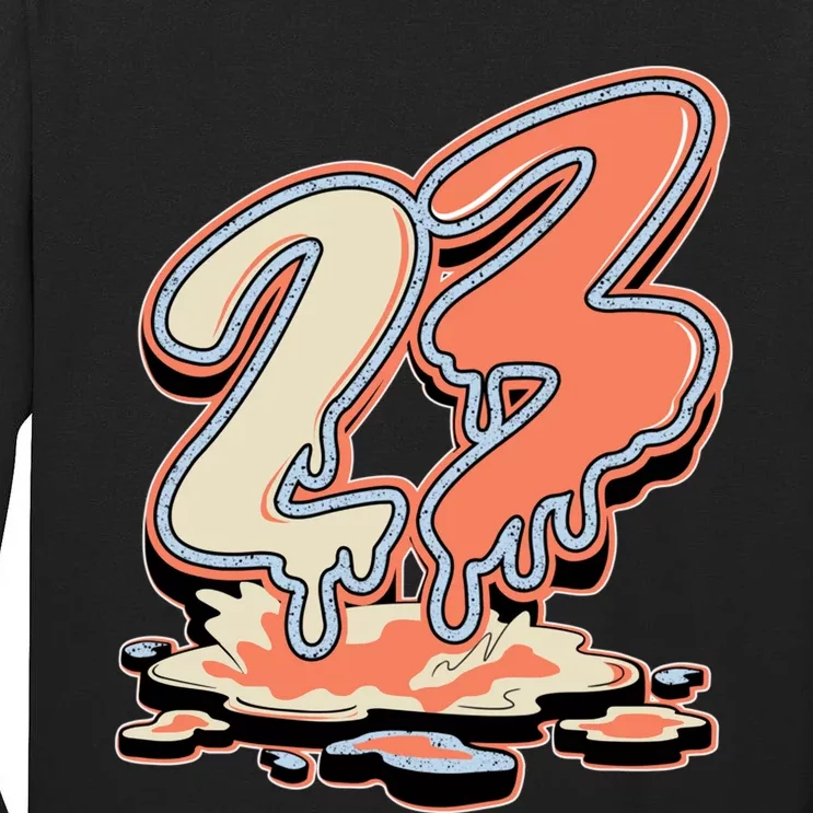 23 Drip Crimson Bliss 5s Matching Tall Long Sleeve T-Shirt