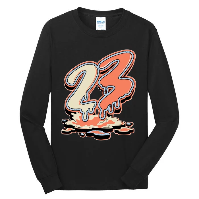 23 Drip Crimson Bliss 5s Matching Tall Long Sleeve T-Shirt