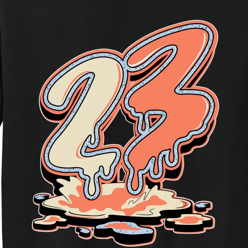 23 Drip Crimson Bliss 5s Matching Tall Sweatshirt