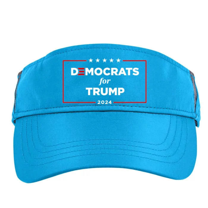 2024 Democrats For Trump Adult Drive Performance Visor