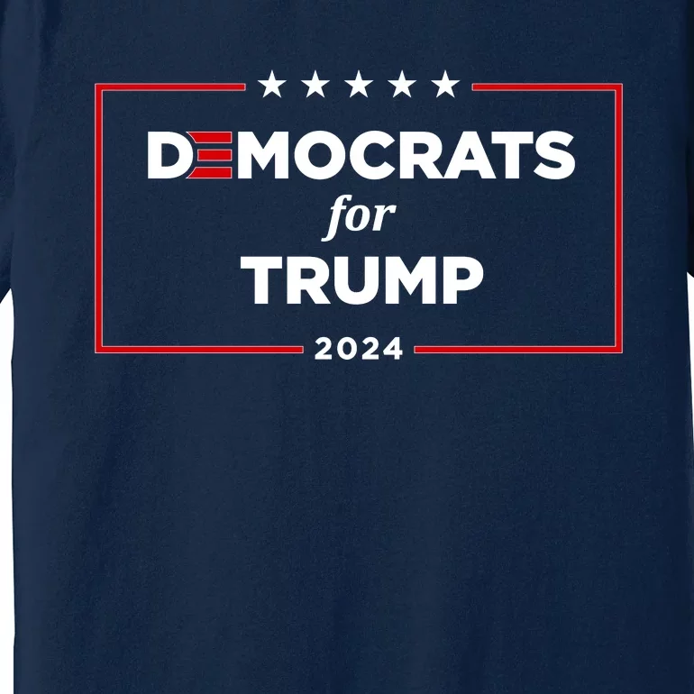 2024 Democrats For Trump Premium T-Shirt