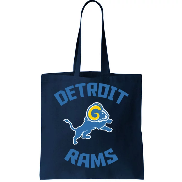 2022 Detroit Rams Football Champs Tote Bag