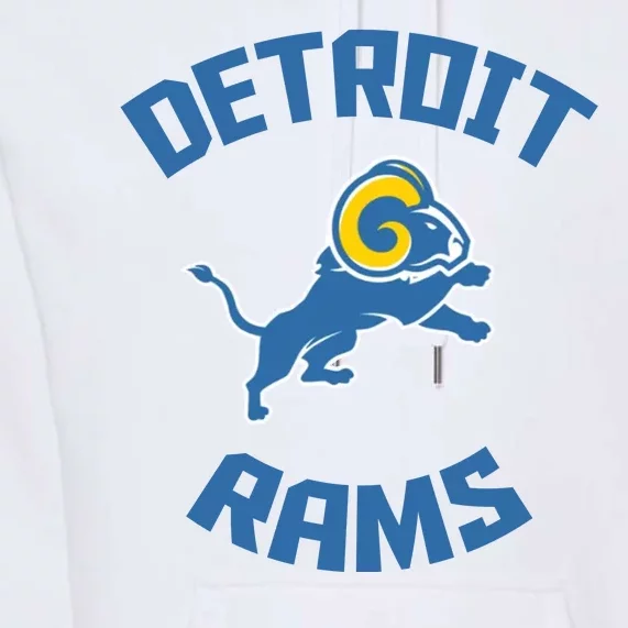 2022 Detroit Rams Football Champs Premium Hoodie