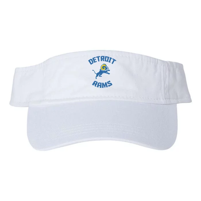 2022 Detroit Rams Football Champs Valucap Bio-Washed Visor