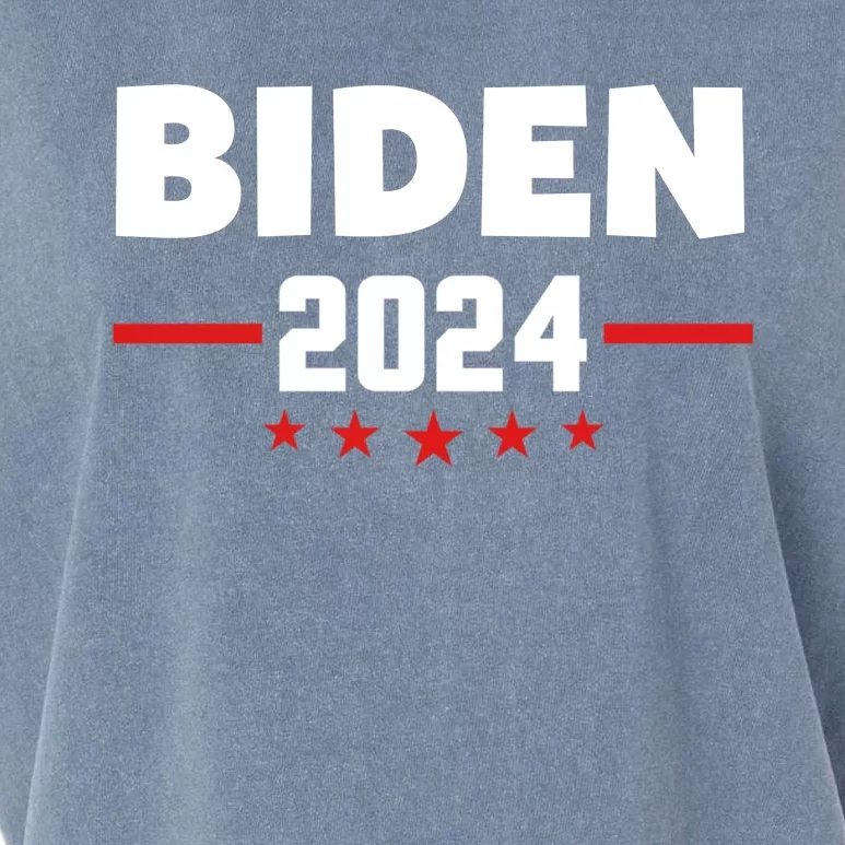 2024 Democrat Reelect Joe Biden Kamala Harris Garment-Dyed Women's Muscle Tee