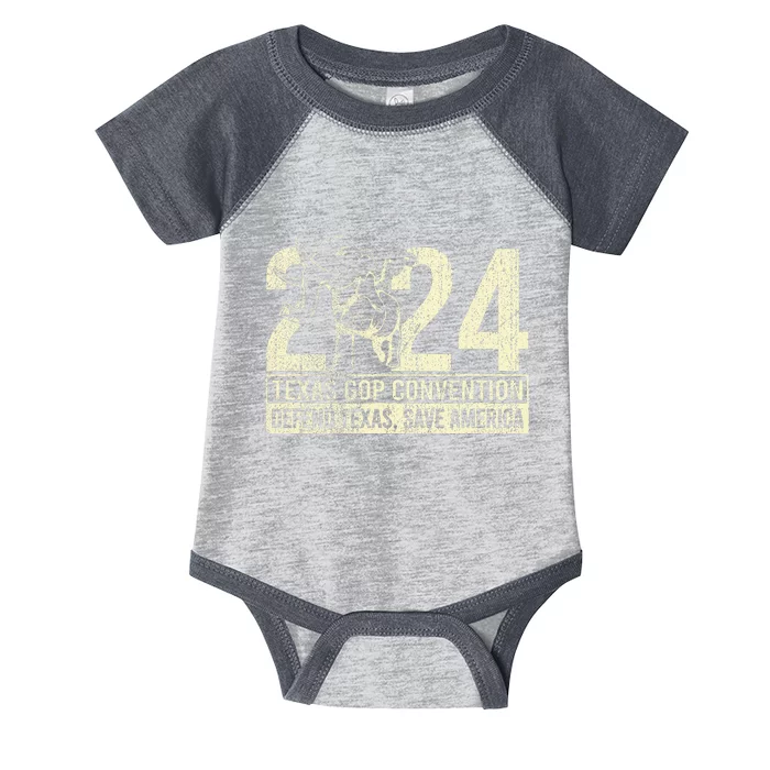 2024 Defend Texas Save American Infant Baby Jersey Bodysuit