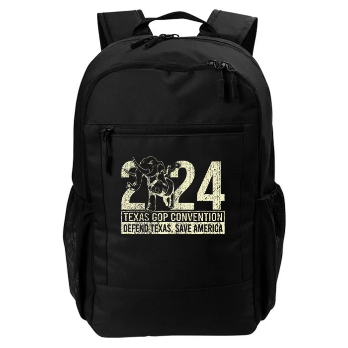 2024 Defend Texas Save American Quote Daily Commute Backpack