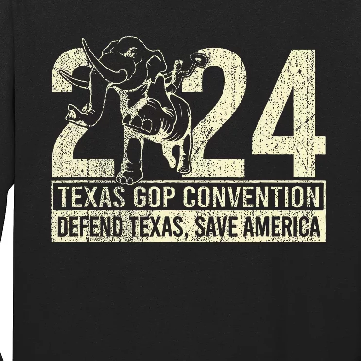 2024 Defend Texas Save American Long Sleeve Shirt