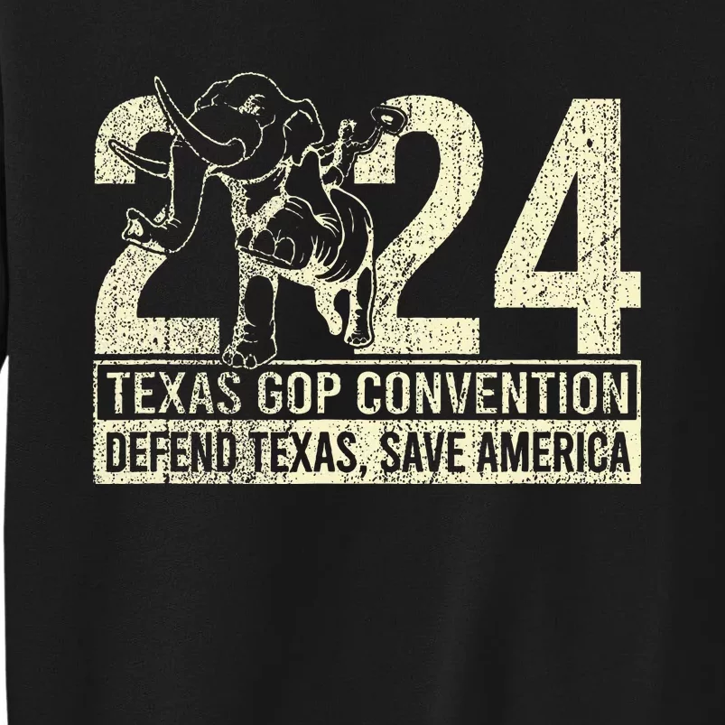 2024 Defend Texas Save American Tall Sweatshirt