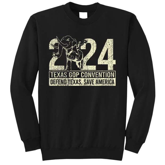 2024 Defend Texas Save American Tall Sweatshirt