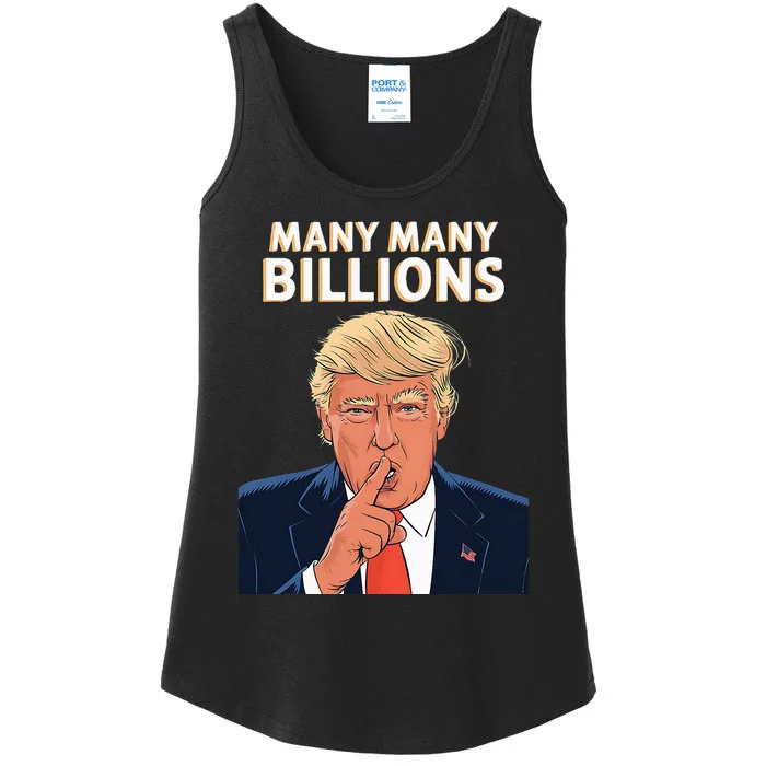 2024 Debate Trump Many Many Billions Ladies Essential Tank