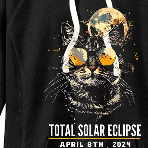 2024 Eclipse  8 April 2024 Eclipse Women's Fleece Hoodie