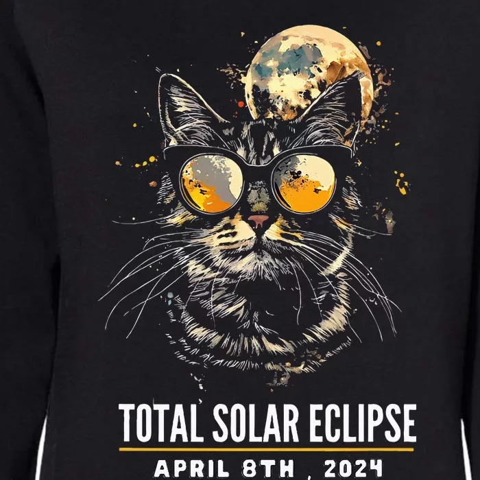 2024 Eclipse  8 April 2024 Eclipse Womens California Wash Sweatshirt