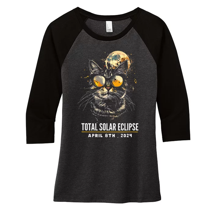 2024 Eclipse  8 April 2024 Eclipse Women's Tri-Blend 3/4-Sleeve Raglan Shirt